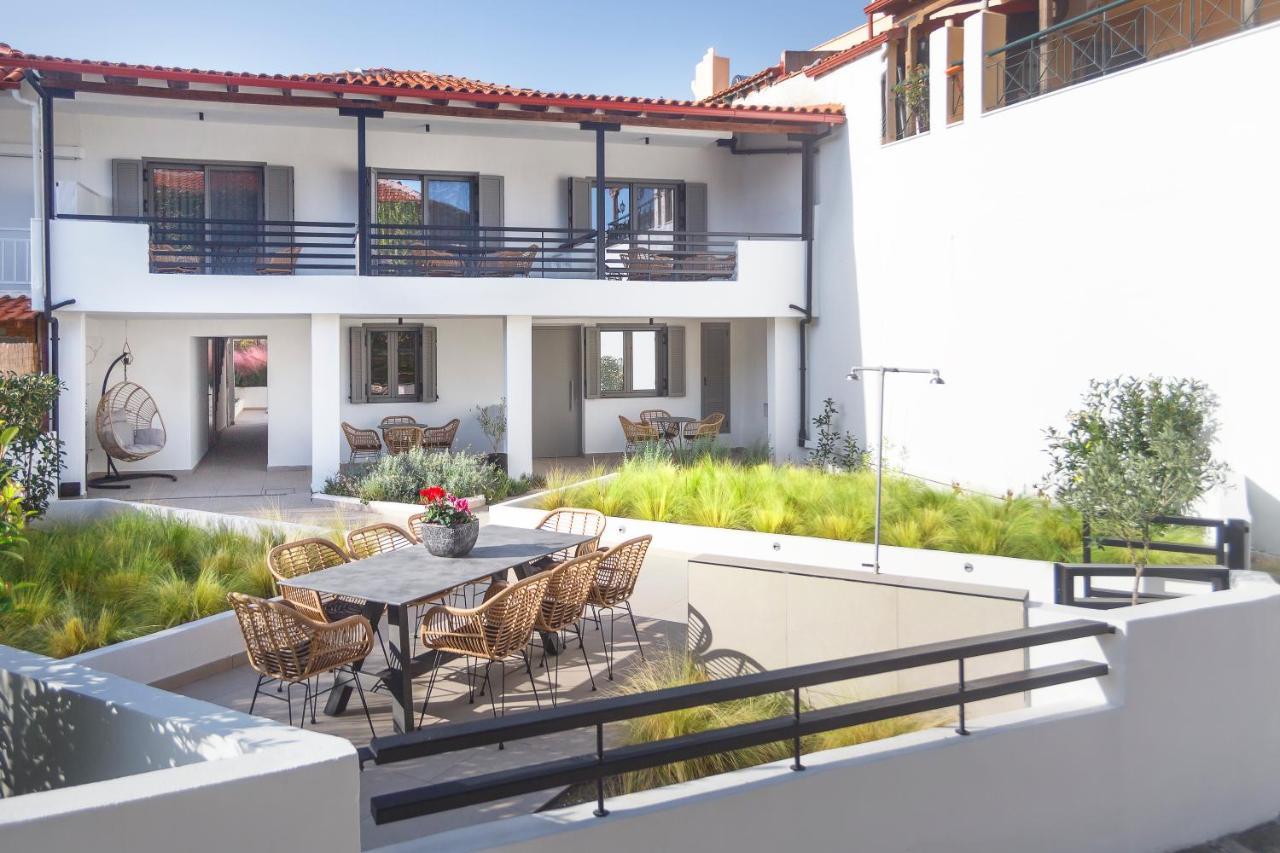 Araliki Suites Polychrono Luaran gambar